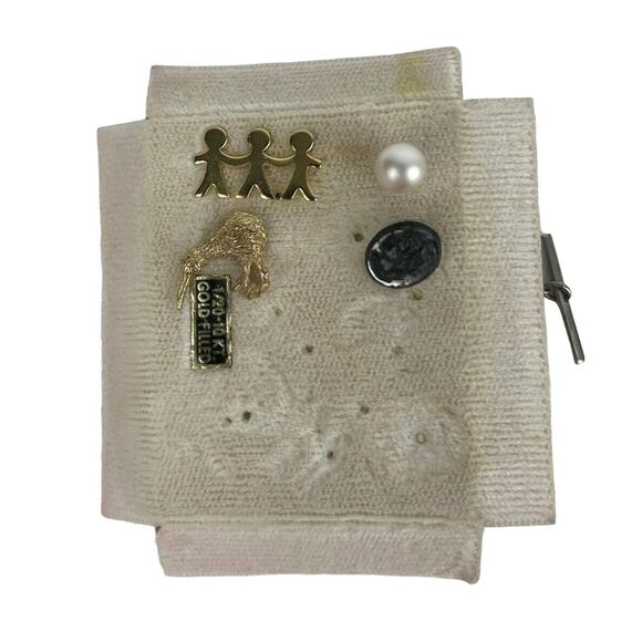 Vintage Lapel Pin Lot of 30+ Skunk, Military, Flag, Dualite, Feet, Brid, Realtor - Picture 3 of 16